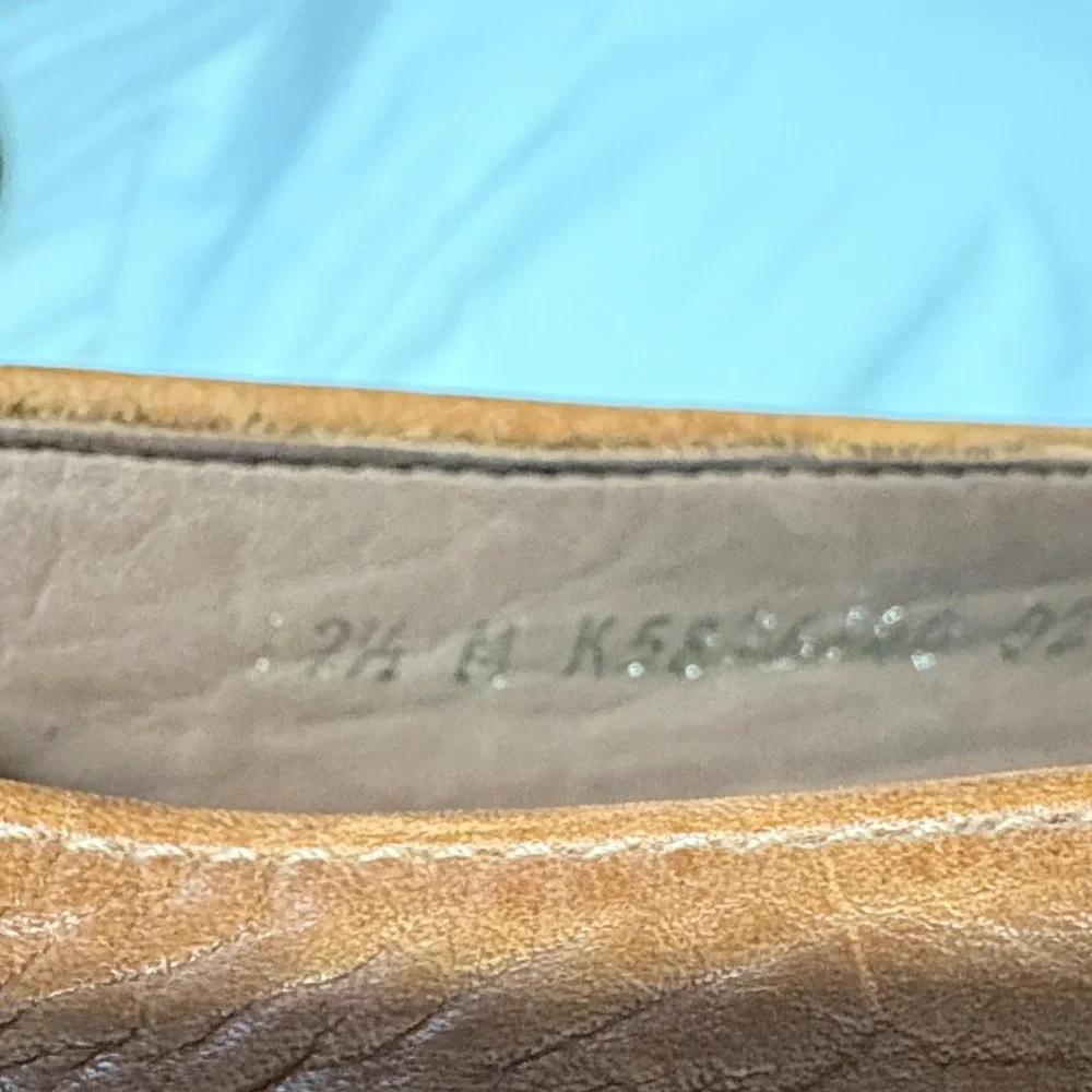 SAS Men's Tan Leather Slip-On Loafers - Picture 5 of 6